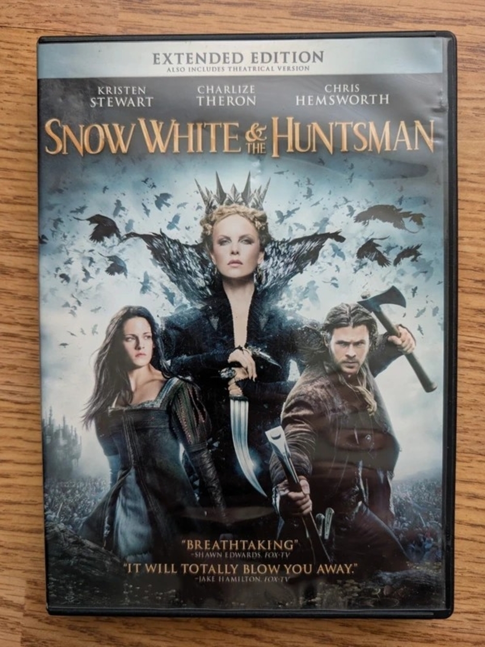 Snow White & The Huntsman Extended Edition DVD